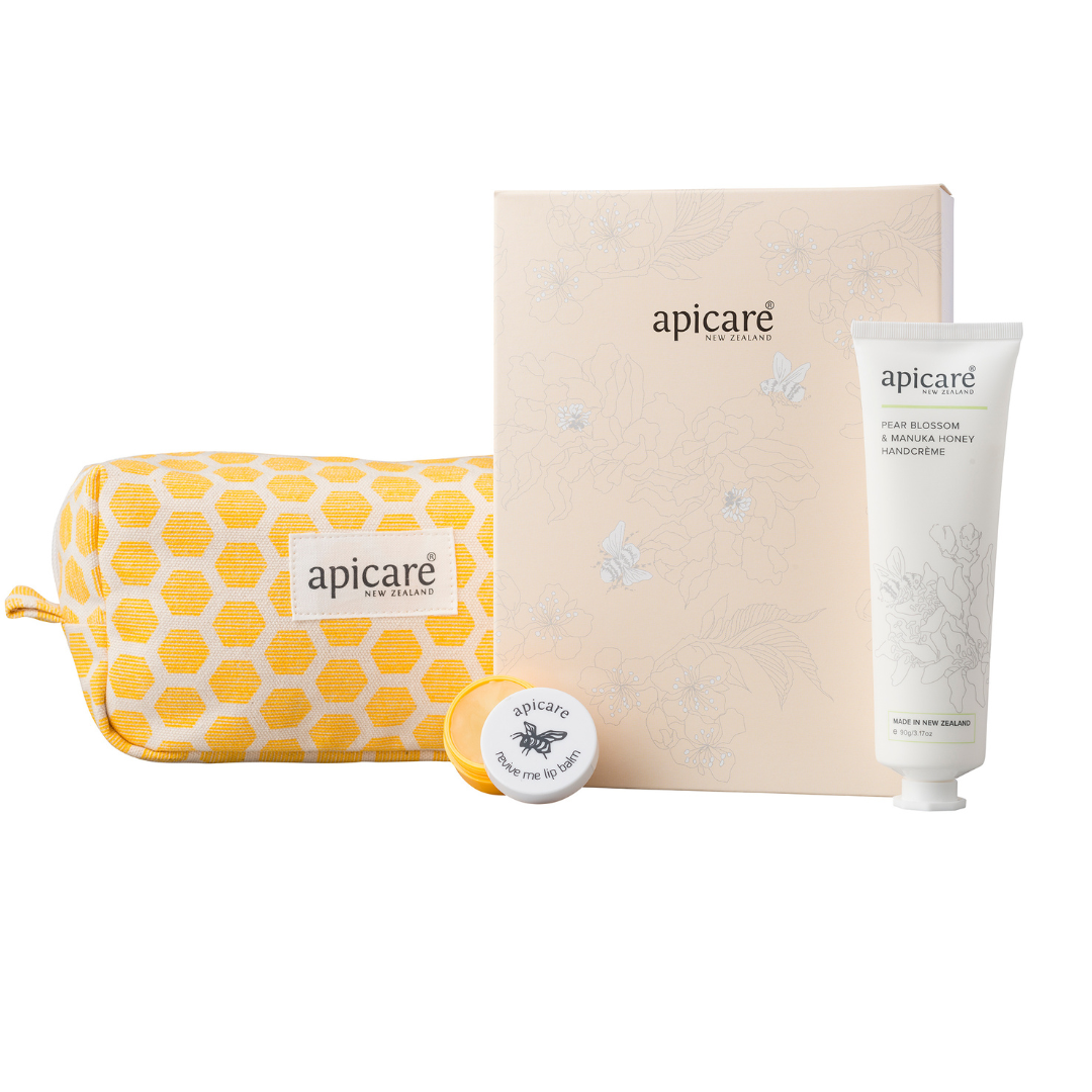 Apicare Pear Blossom & Manuka Honey Gift Set