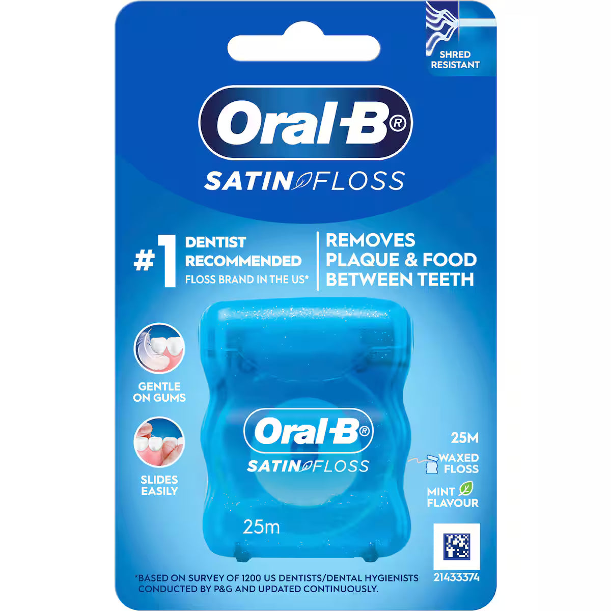 Oral B Satin Floss 25m