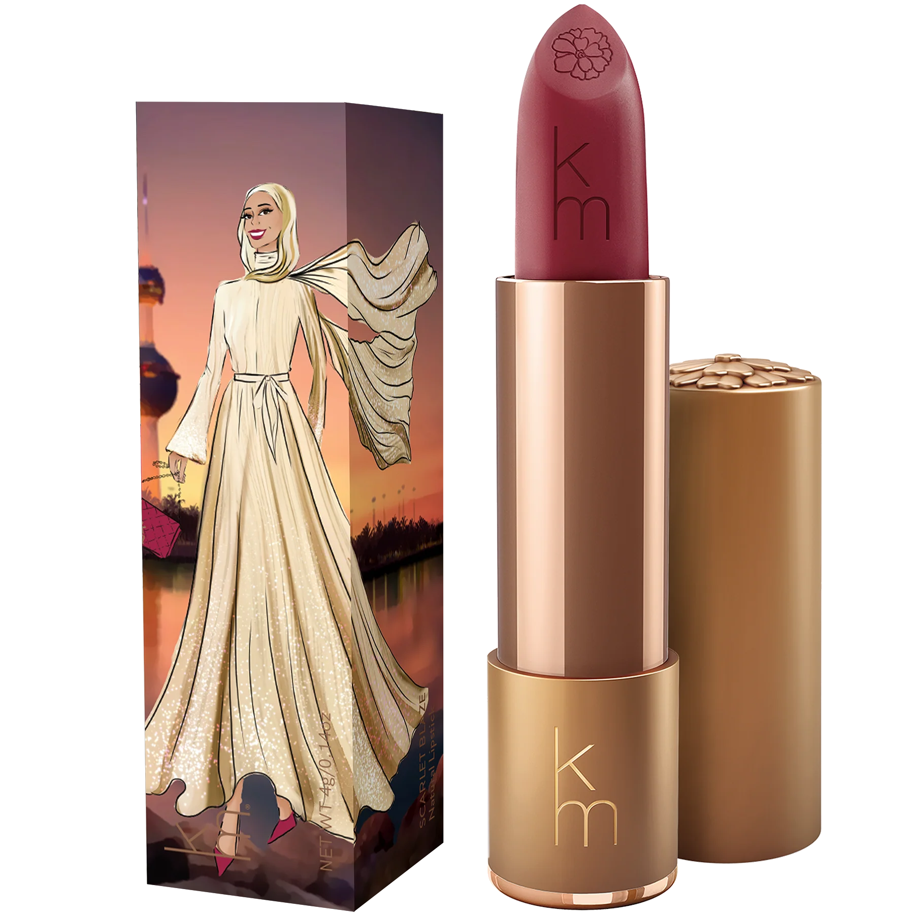Karen Murrell Lipstick - Scarlet Blaze 11