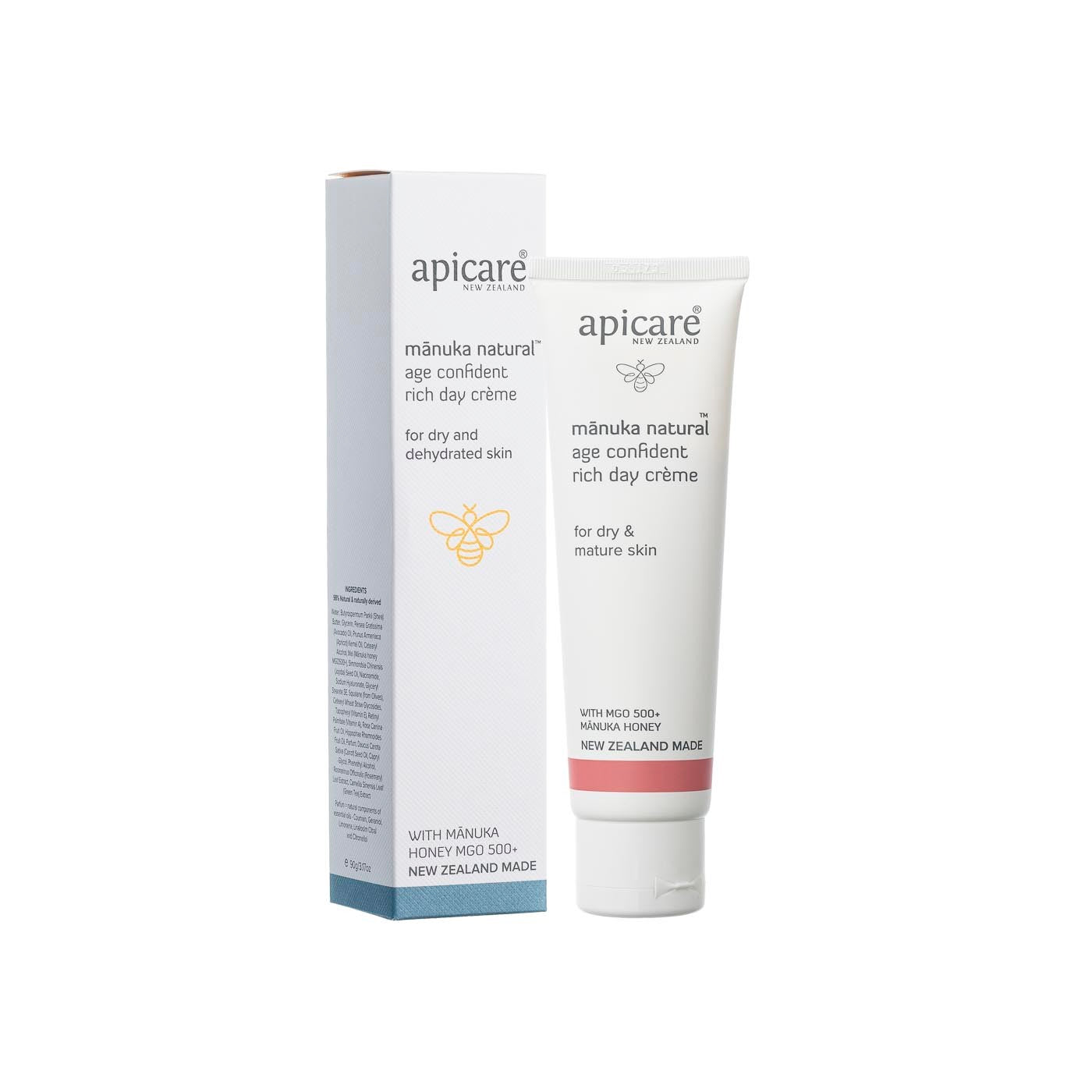 Apicare Manuka Natural Rich Day Creme 90g