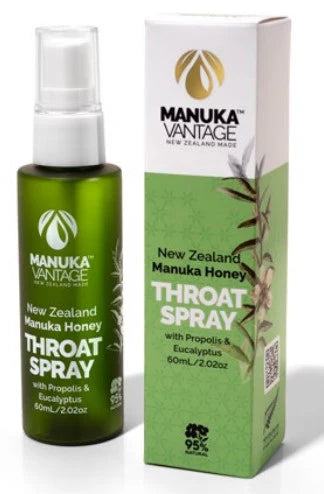 Manuka Vantage Throat Spray 60ml (New Formula)