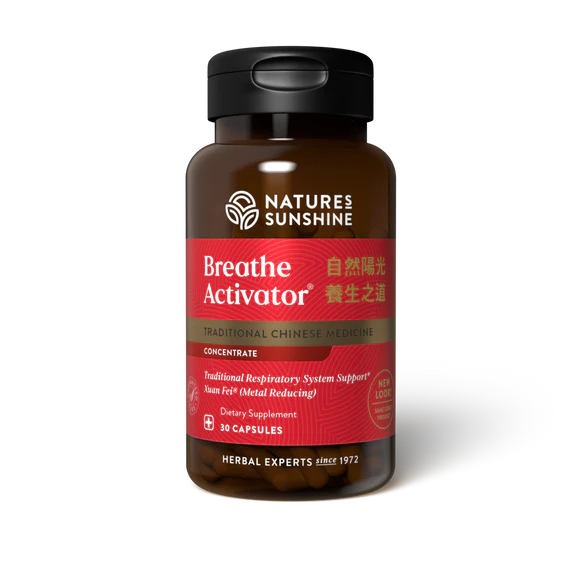Natures Sunshine Breathe Activator Capsules 30