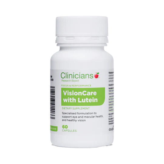 Clinicians VisionCare with Lutein Capsules 60