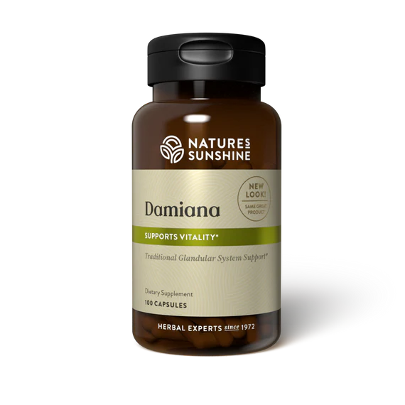 Natures Sunshine Damiana Capsules 100