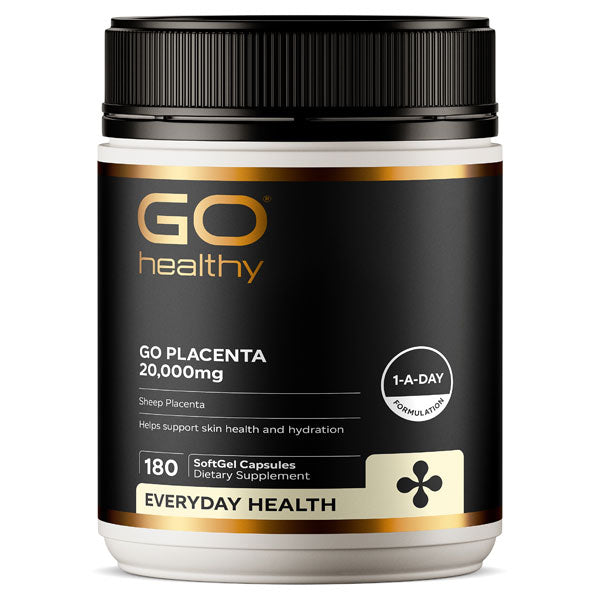 Go Healthy Go Placenta 20,000mg Capsules 180