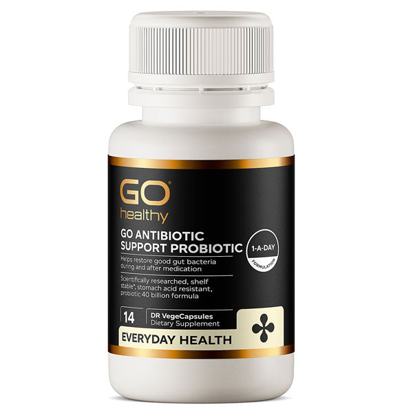 Go Healthy Go Antibiotic Support Probiotic Vegecaps 14