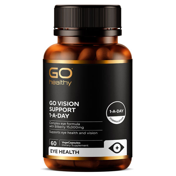 Go Healthy Go Vision Support 1-A-Day Vegecaps 60