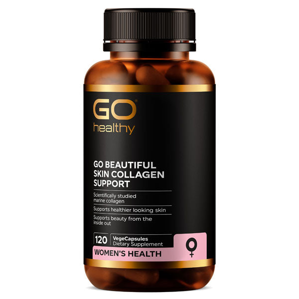 Go Healthy Go Beautiful Skin Collagen Support Capsules 120