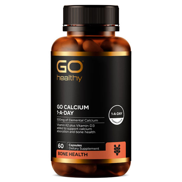 Go Healthy Go Calcium 1-a-Day Capsules 60