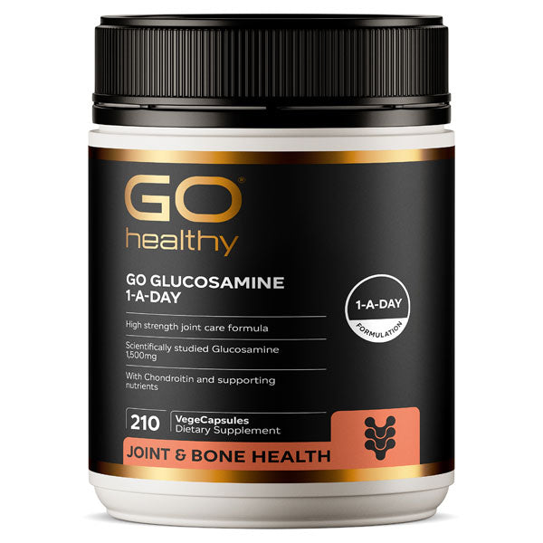 Go Healthy Go Glucosamine 1-A-DAY 1500mg Capsules 210