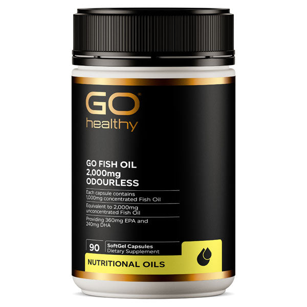 Go Fish Oil 2000mg Softgels 90
