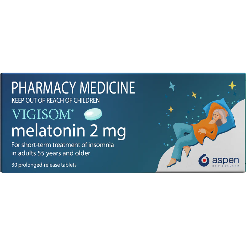Vigisom Melatonin Prolonged Release Tablets 2mg 30