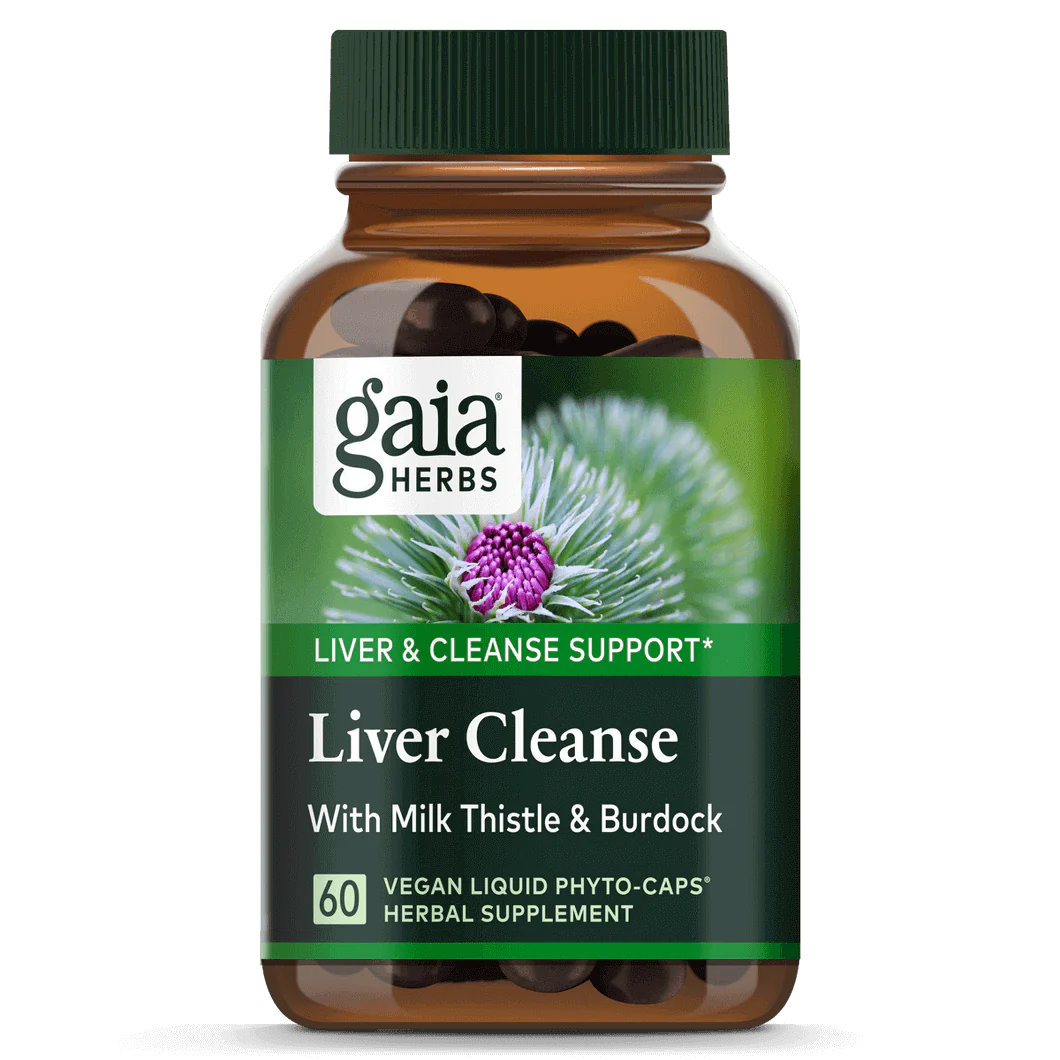 Gaia Herbs Liver Cleanse Vegan Liquid Phyto Caps 60