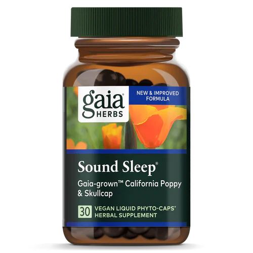 Gaia Herbs Sound Sleep Vegan Liquid Phyto-Caps 30