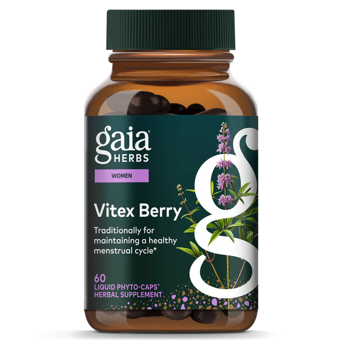 Gaia Herbs Vitex Berry Vegecaps 60