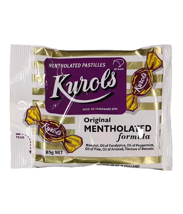 Kurols Mentholated Pastilles 85g