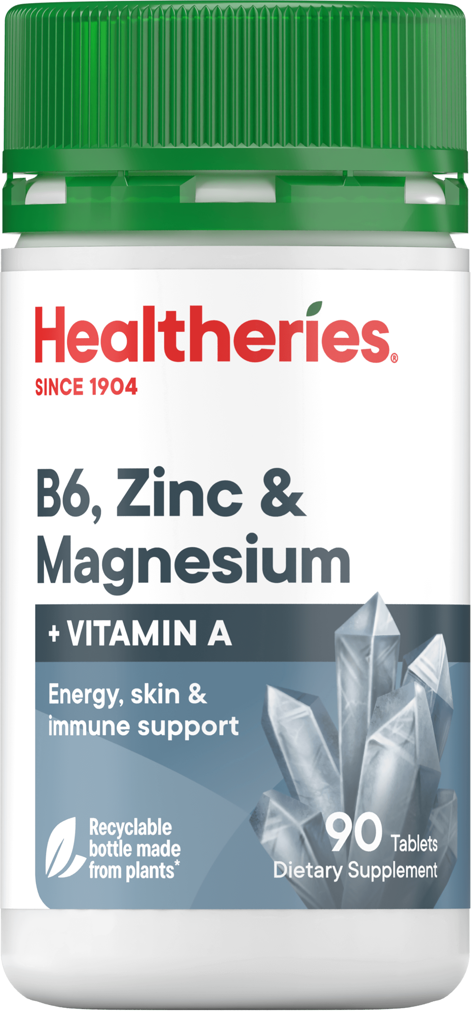 Healtheries B6, Zinc & Magnesium Tablets