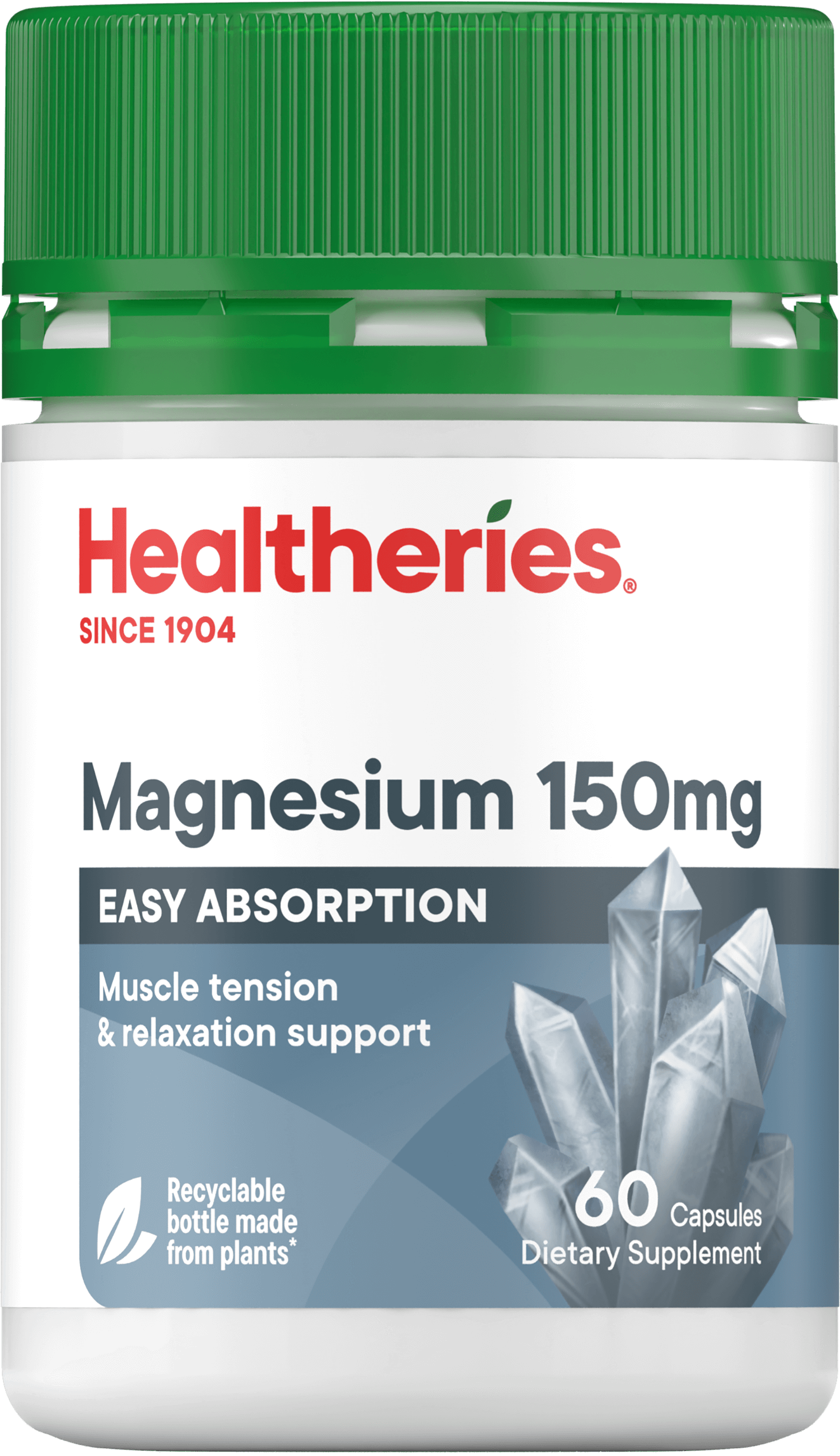 Healtheries Magnesium 150mg Capsules