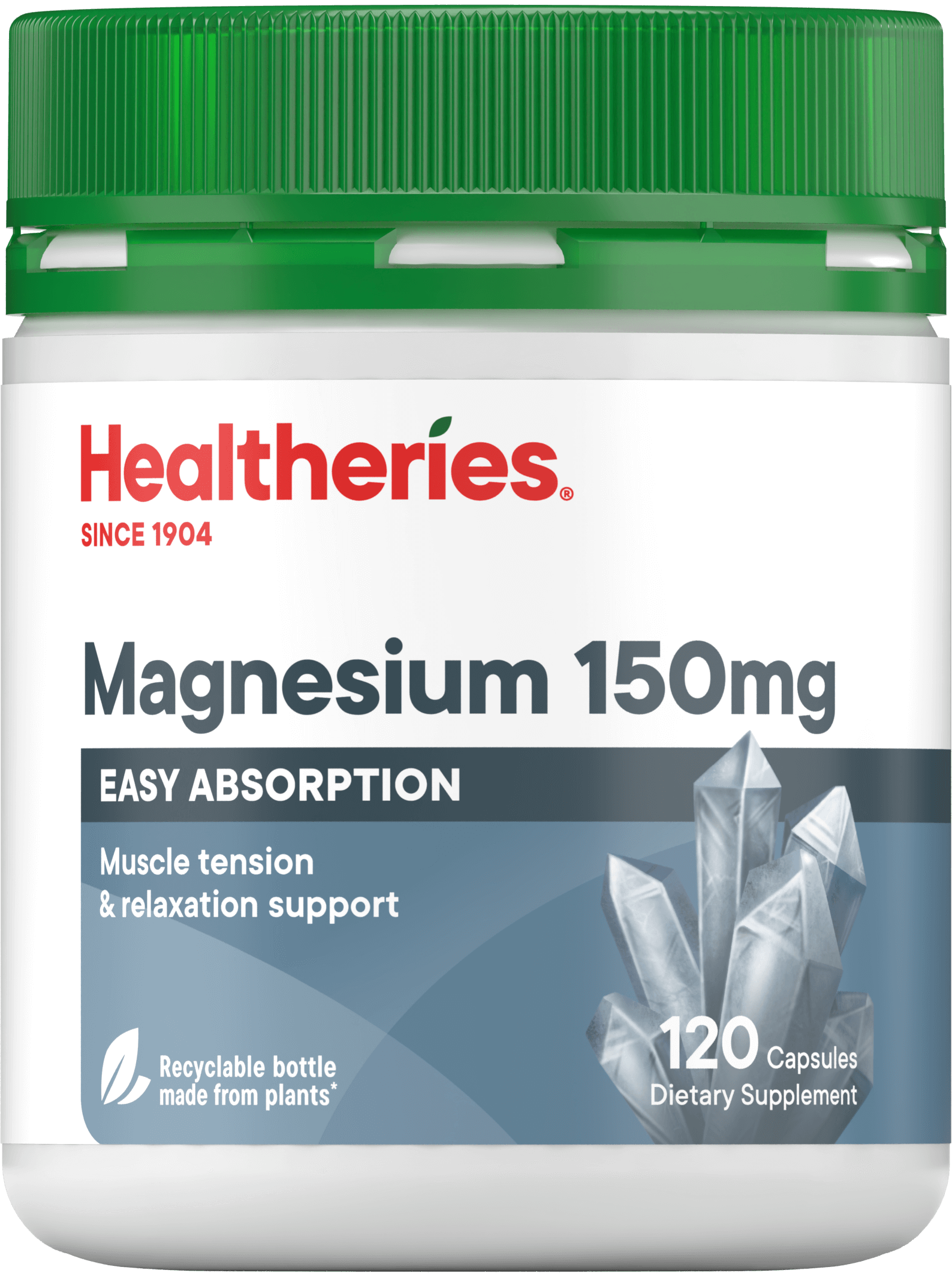 Healtheries Magnesium 150mg Capsules