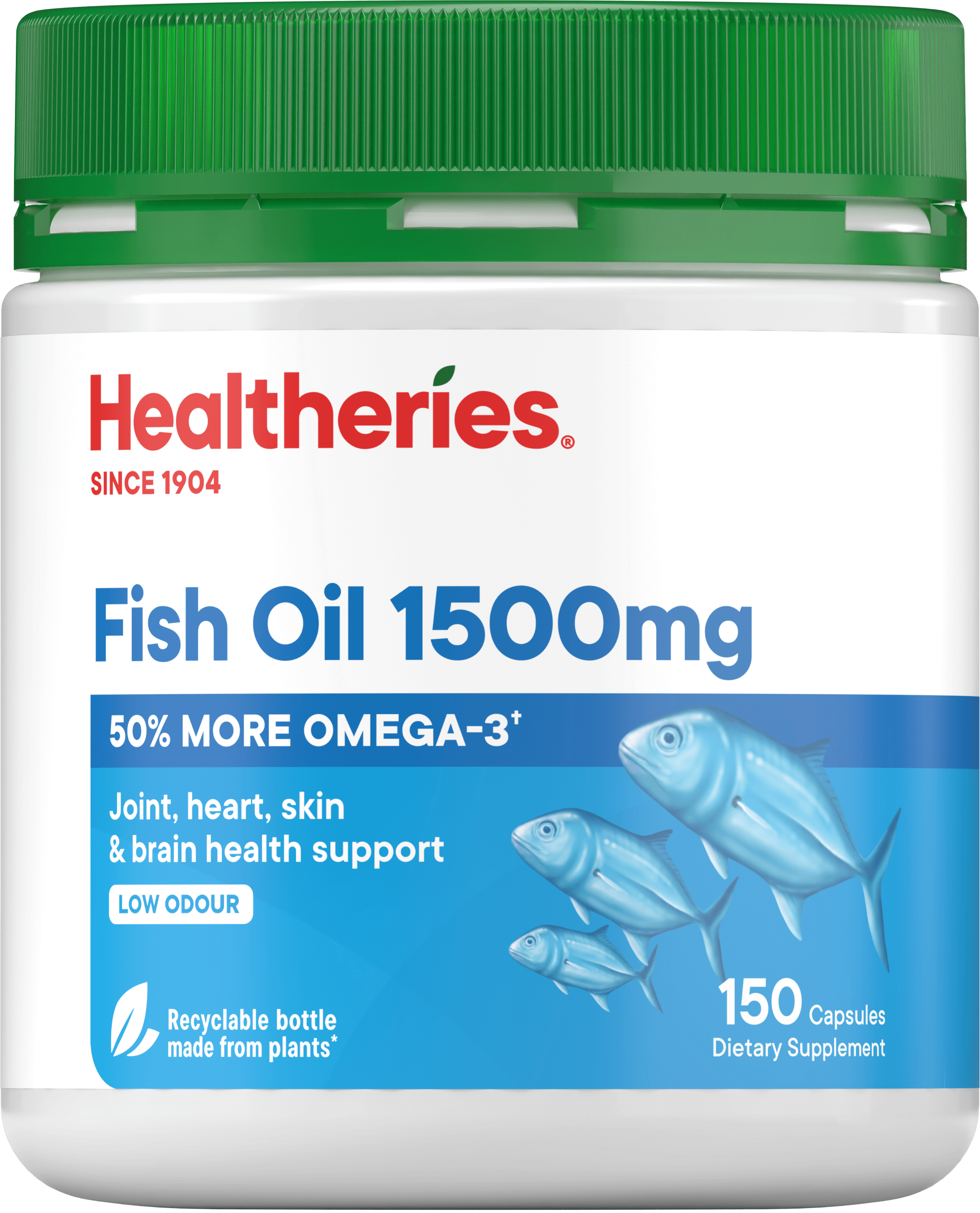 Healtheries Fish Oil 1500mg Capsules