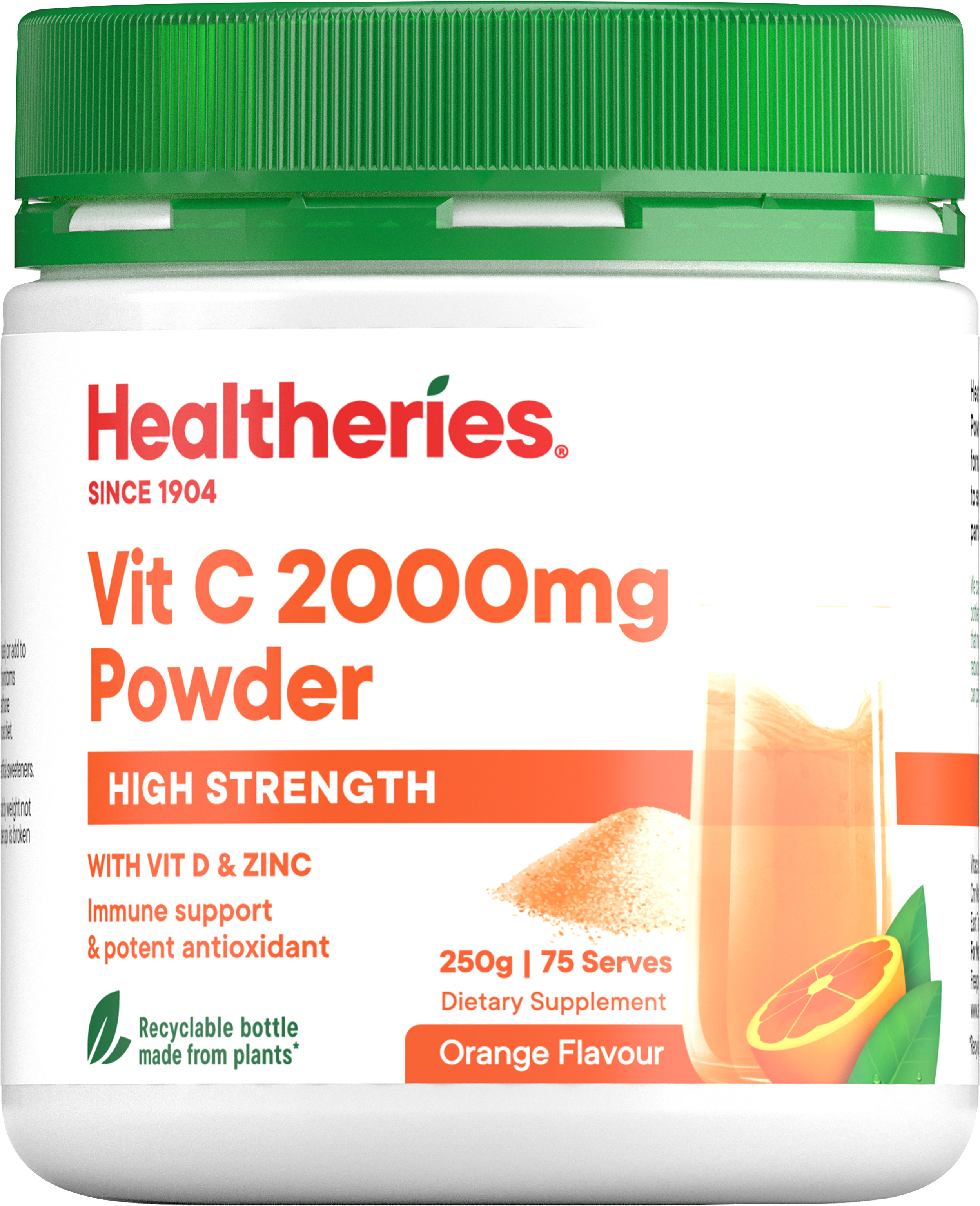 Healtheries Vit C 2000mg Powder