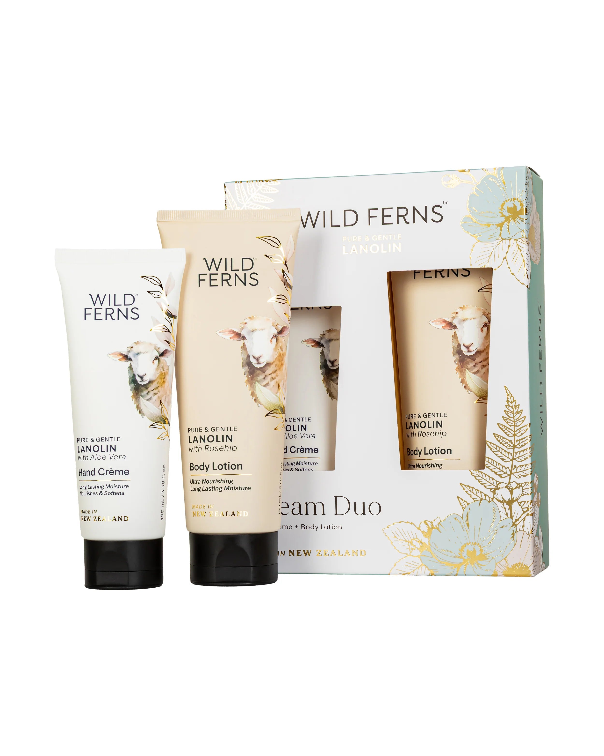 Wild Ferns Lanolin Dream Duo Gift Box