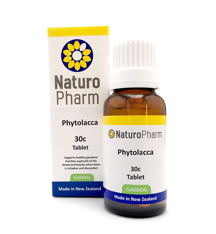 Naturopharm Phytolacca 30c Tablets