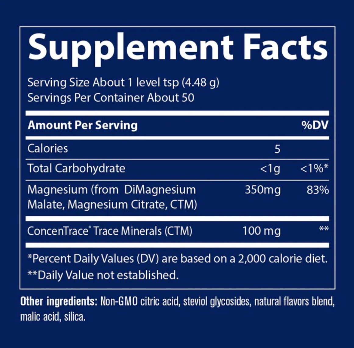 Trace Minerals Stress-X Magnesium Powder (Lemon Lime)