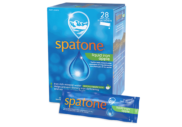 Spatone Liquid Iron Apple 28 sachets
