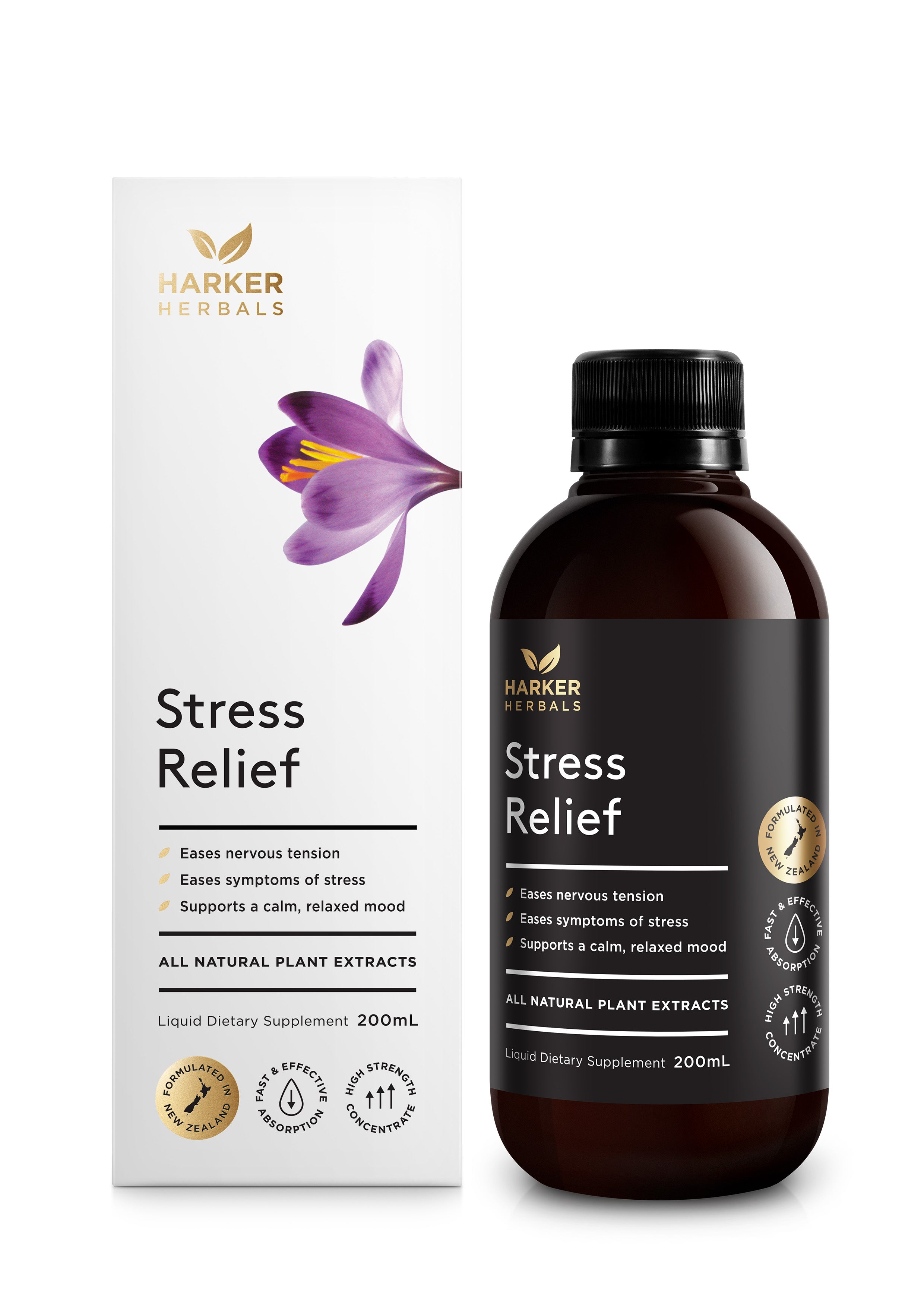 Harker Herbals Stress Relief 200ml