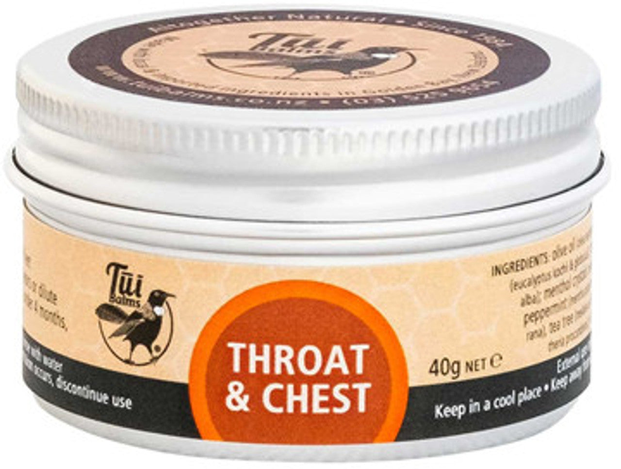 Tui Throat and Chest Balm 40g
