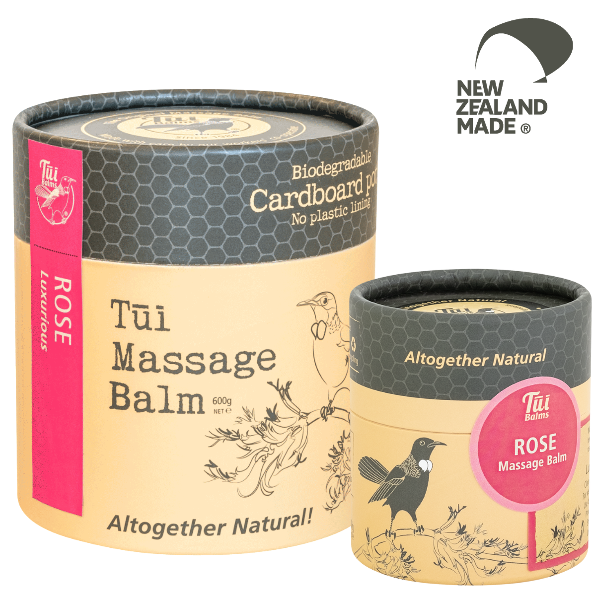 Tui Wild Rose Massage & Body Balm 100g