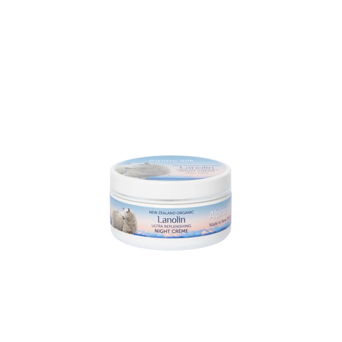 Alpine Silk Organic Lanolin Night Creme 100g