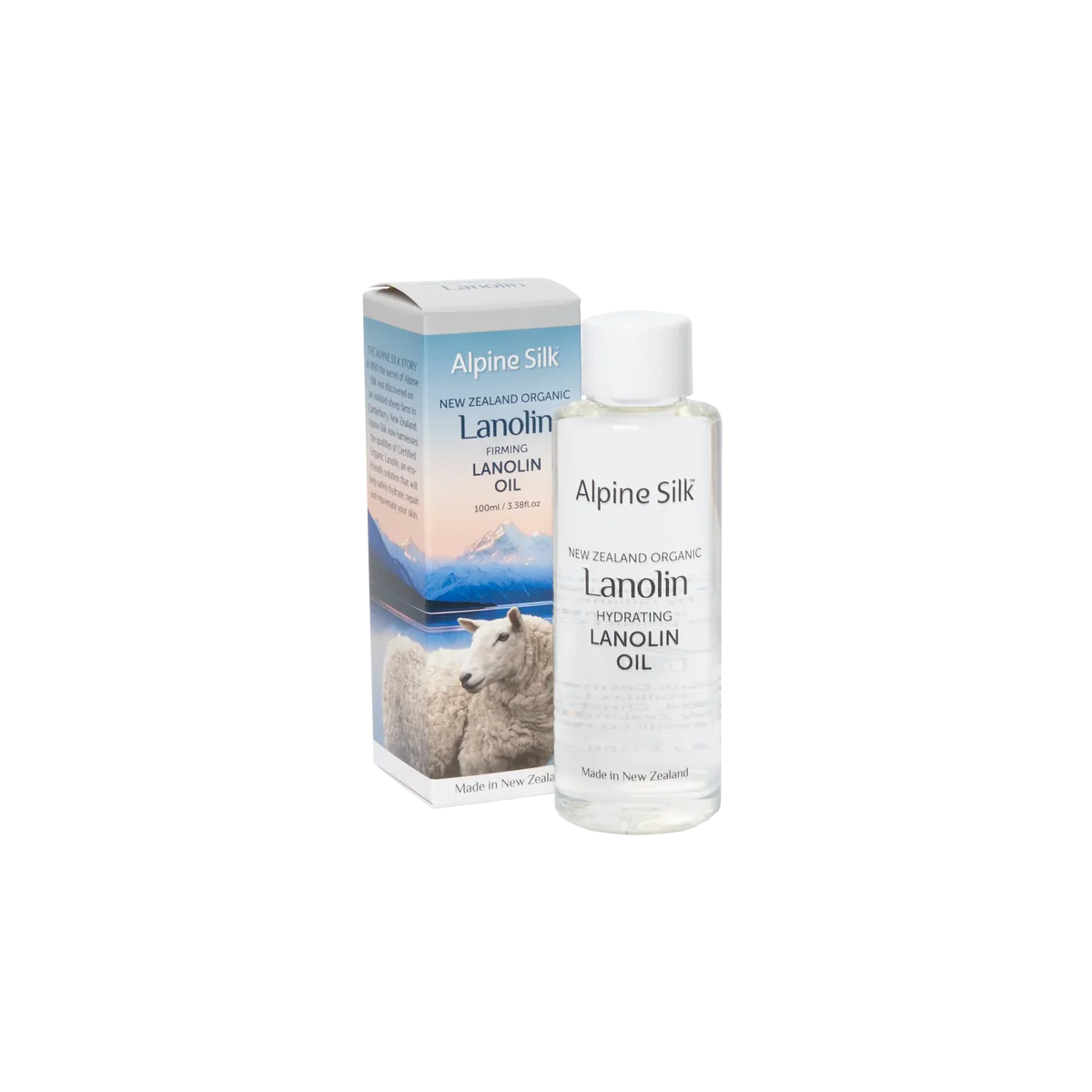 Alpine Silk Organic Lanolin Oil 100ml