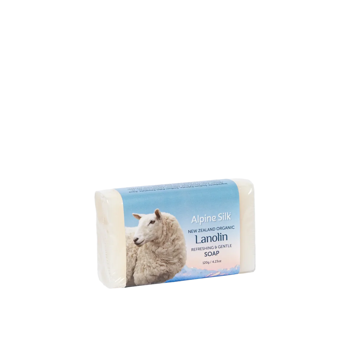 Alpine Silk Organic Lanolin Soap 120g