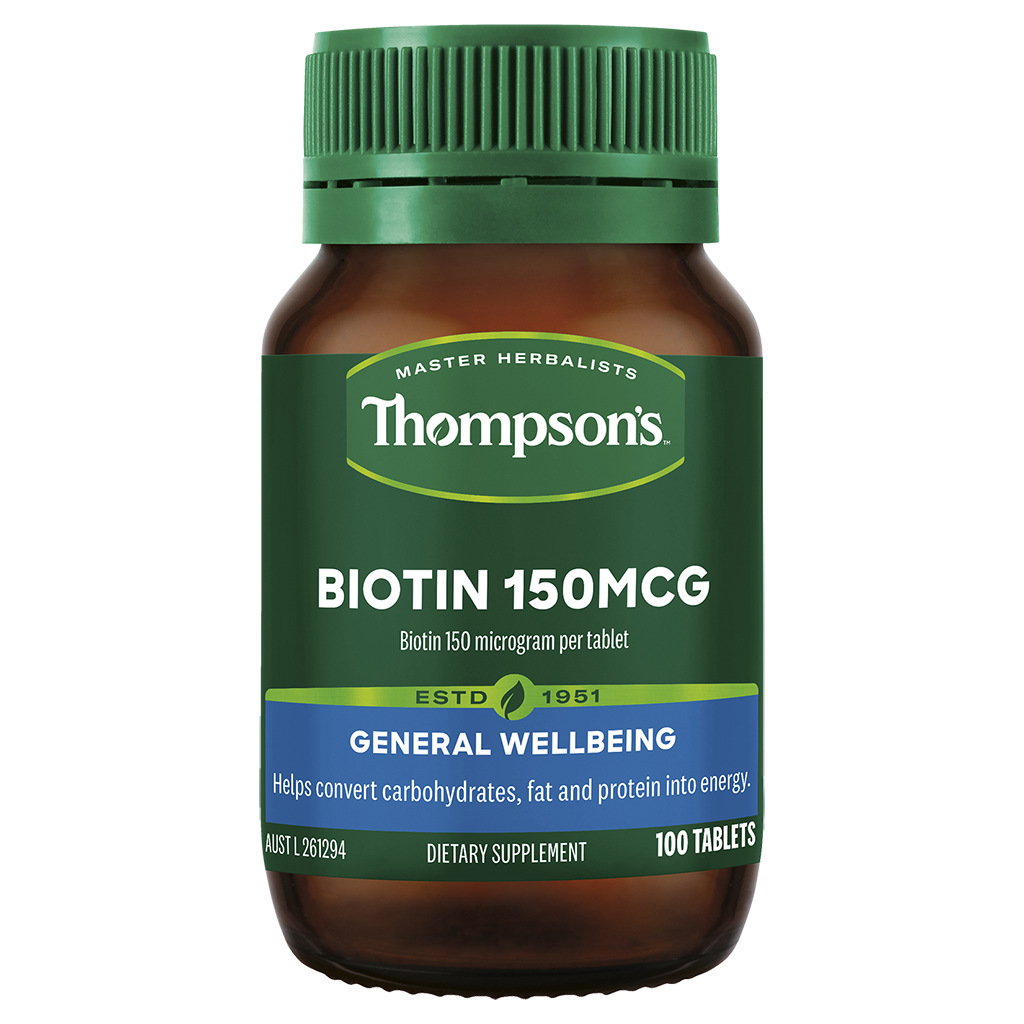 Thompsons Biotin 150mcg Tablets 100