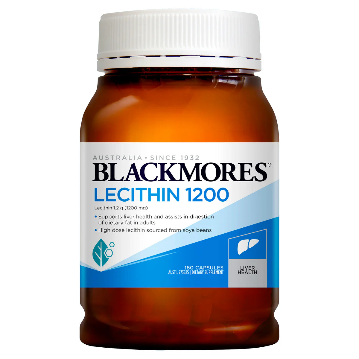 Blackmores Lecithin 1200 Capsules 160