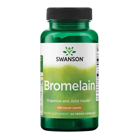 Swanson Bromelain V Caps 500mg 60