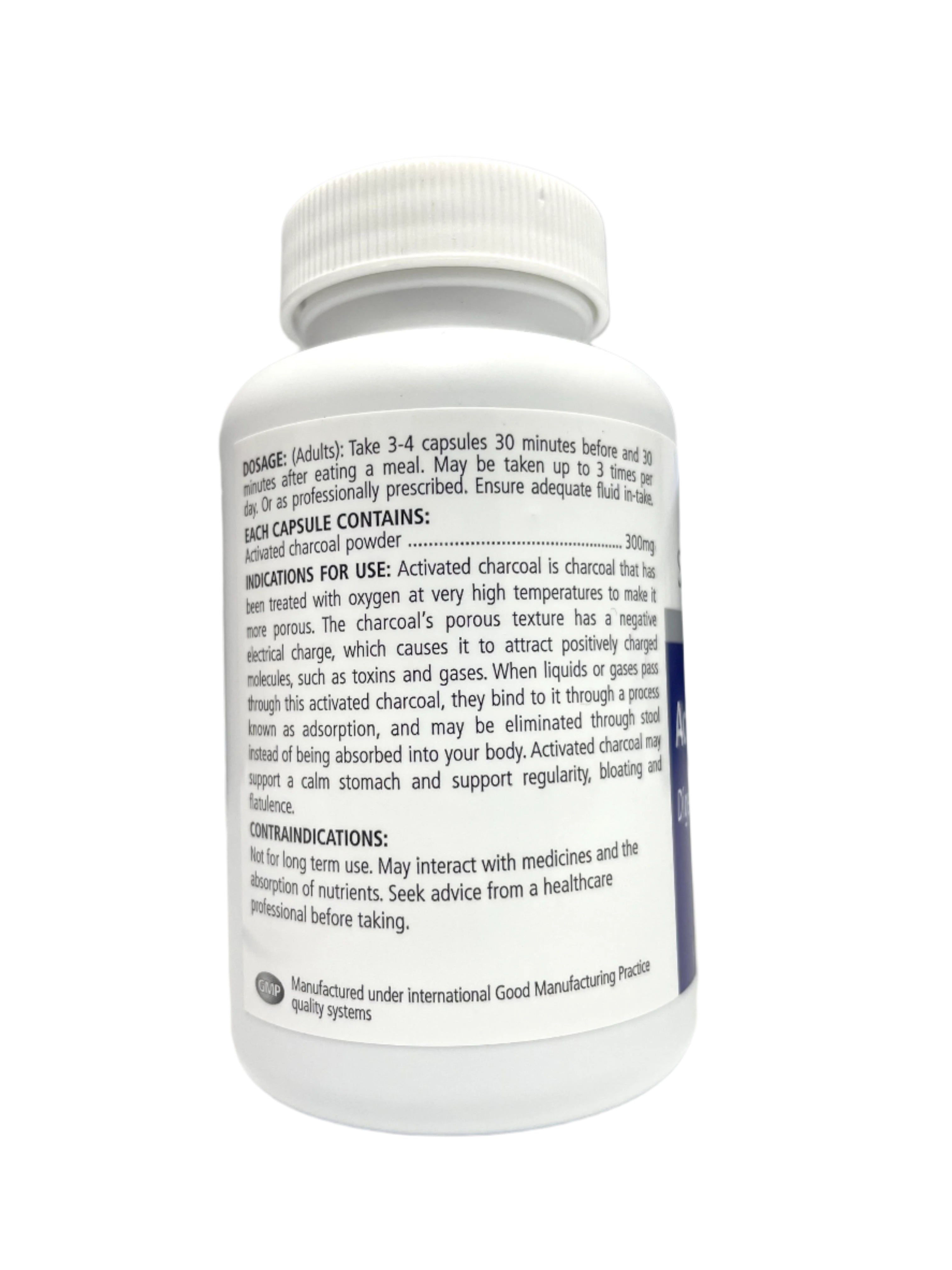 Sanderson Activated Charcoal FX Vegecaps 60