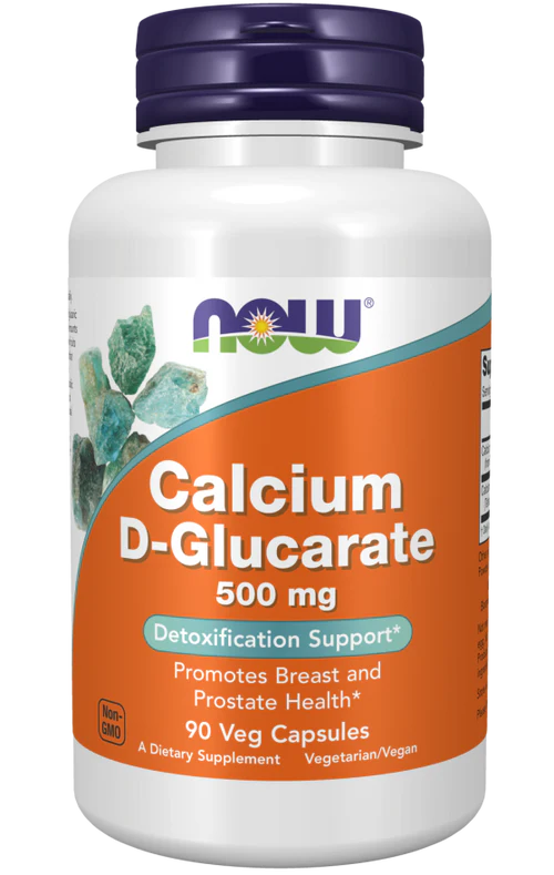 Now Calcium D-Glucarate 500 mg Veg Capsules 90