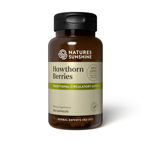 Natures Sunshine Hawthorne Berries Capsules 100