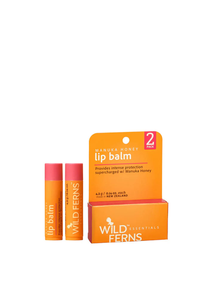 Wild Ferns Essentials Lip Balms (2) (New)
