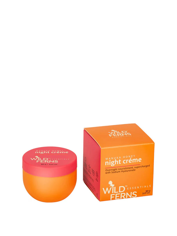 Wild Ferns Essentials Manuka Honey Night Creme 90g (New)