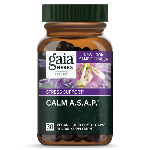 Gaia Herbs Calm A.S.A.P 30 vegan Liquid Phyto-Caps 30