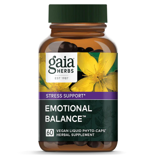 Gaia Herbs Emotional Balance Vegan Liquid Phyto-Caps 60