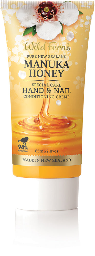 Wild Ferns Manuka Honey Special Care Hand & Nail Conditioner 85ml (New)