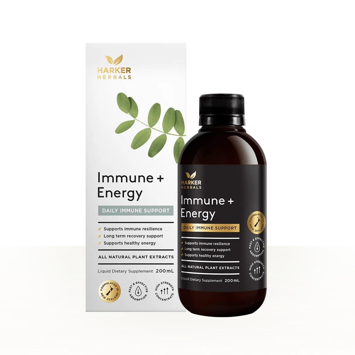 Harker Herbals Immune + Energy 200ml