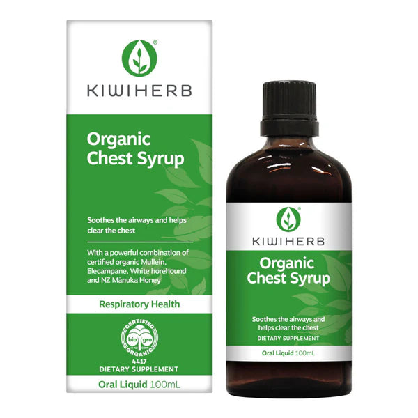 Kiwiherb Organic Chest Syrup 200ml