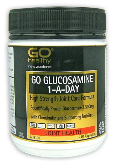 Go Healthy Go Glucosamine 1-A-DAY 1500mg Capsules 210