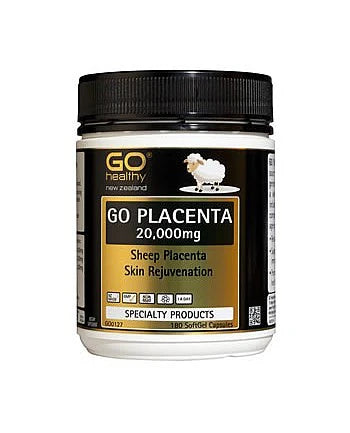 Go Healthy Go Placenta 20,000mg Capsules 180